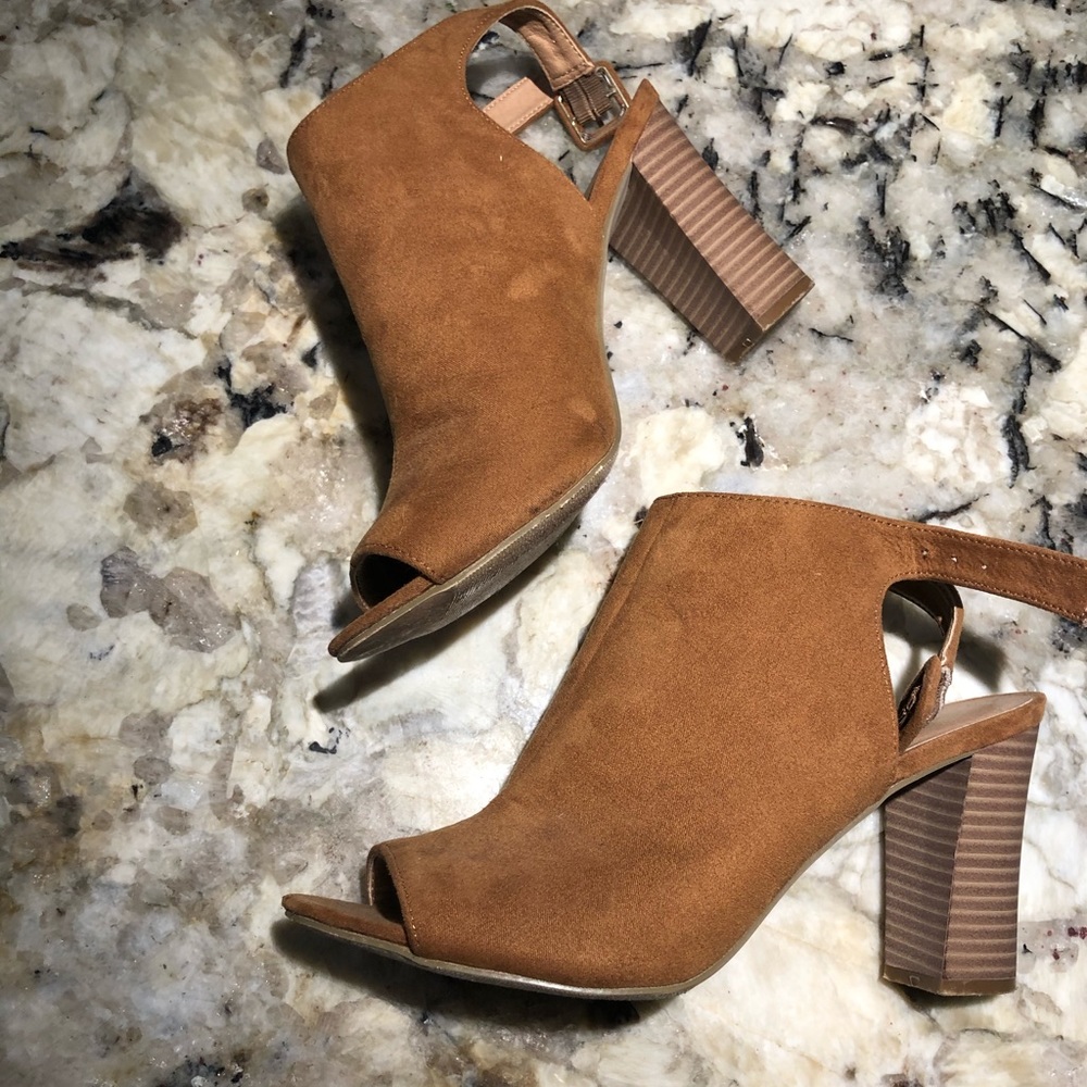 Suede Heels